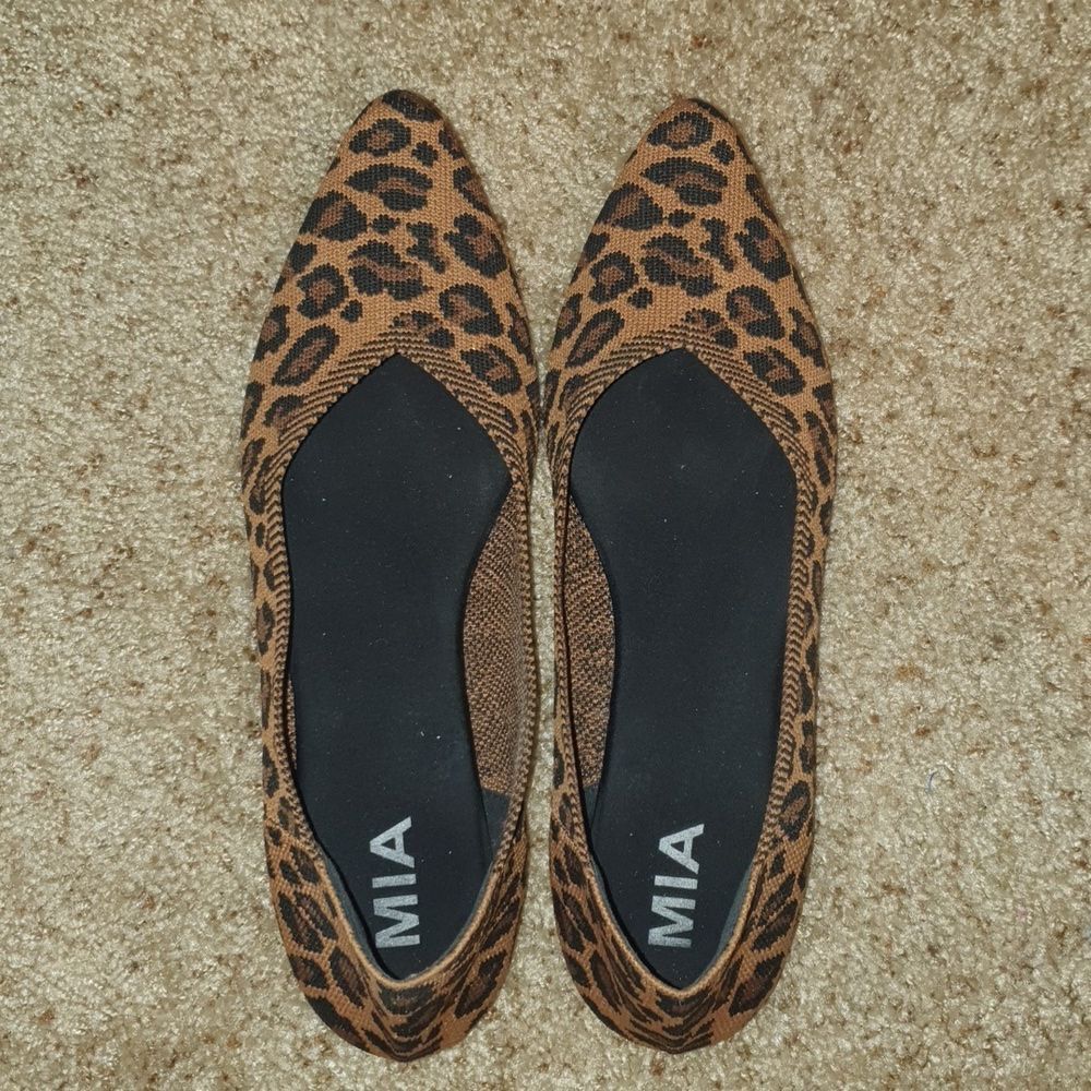 Mia Kerri Woven Pointy Toe Flat sz 8.5 - Picture 2 of 7